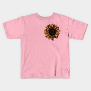 Sunflower Vibe Kids T-Shirt